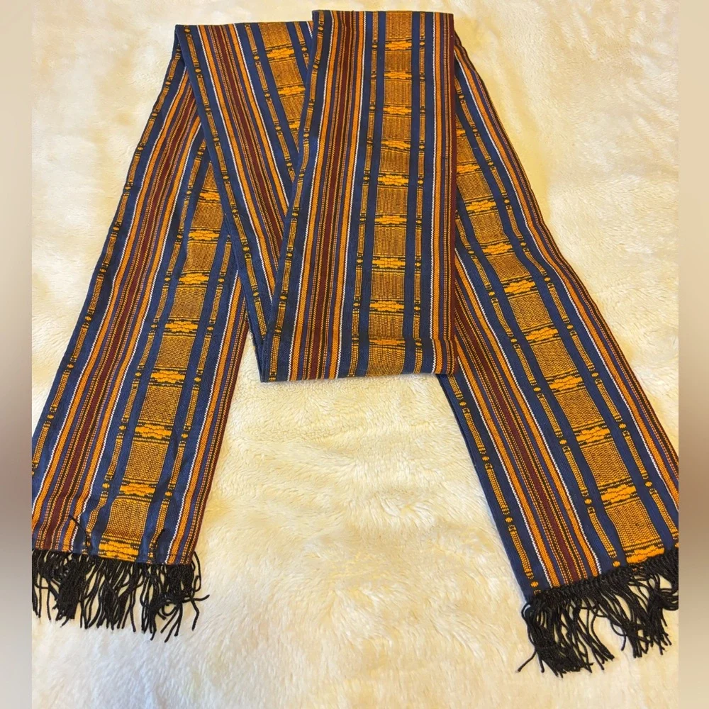 NWOT- Unisex, Cultural or Bohemian style scarf , handmade